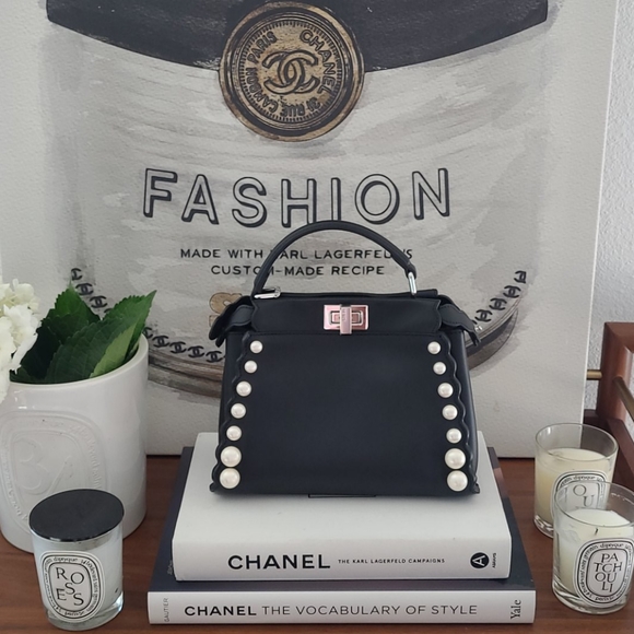 Fendi Handbags - Authentic! Fendi Mini Pearl Peekaboo Bag